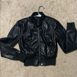 NEU look Faux Leather Jacket